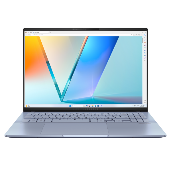 Asus Vivobook S 16 S5606CA-RI069W | Mist Blue | 16 " | OLED | 3K | 2880 x 1800 pixels | Intel Core Ultra 7 | 255H | 16 GB | LPDDR5X | Solid-state drive capacity 1000 GB | Intel Arc Graphics | Windows 11 Home | 802.11be | Bluetooth version 5.4 | Keyboard language English | Keyboard backlit | Warranty 24 month(s)
