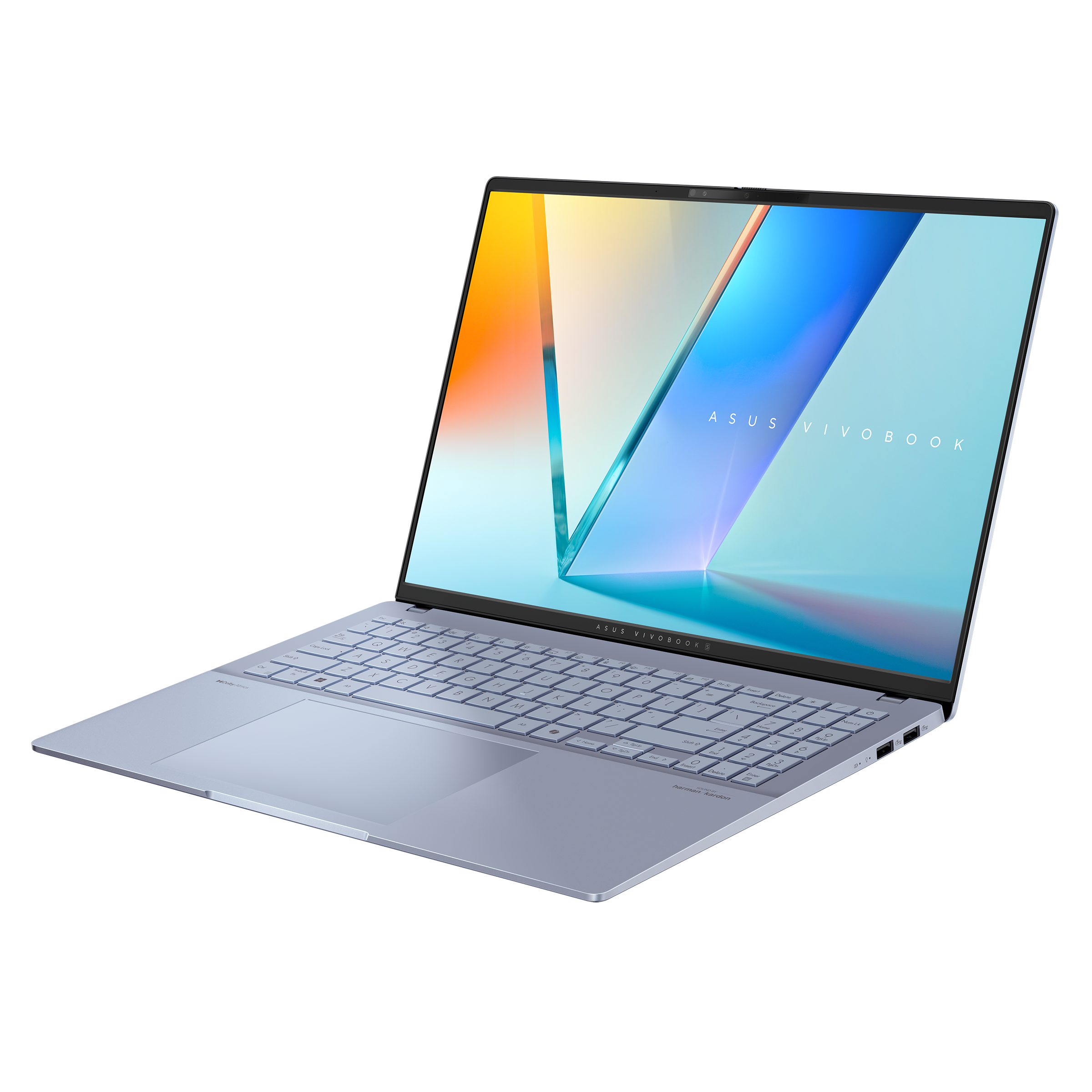 Asus Vivobook S 16 S5606CA-RI069W | Mist Blue | 16 " | OLED | 3K | 2880 x 1800 pixels | Intel Core Ultra 7 | 255H | 16 GB | LPDDR5X | Solid-state drive capacity 1000 GB | Intel Arc Graphics | Windows 11 Home | 802.11be | Bluetooth version 5.4 | Keyboard language English | Keyboard backlit | Warranty 24 month(s) - Image 2