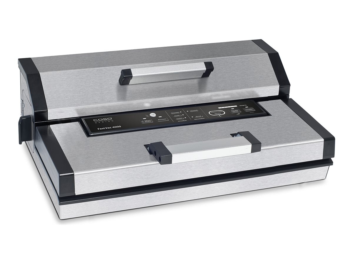 Caso | Professional Vacuum sealer | FastVac 4000 | Power 350 W | Temperature control | Stainless Steel