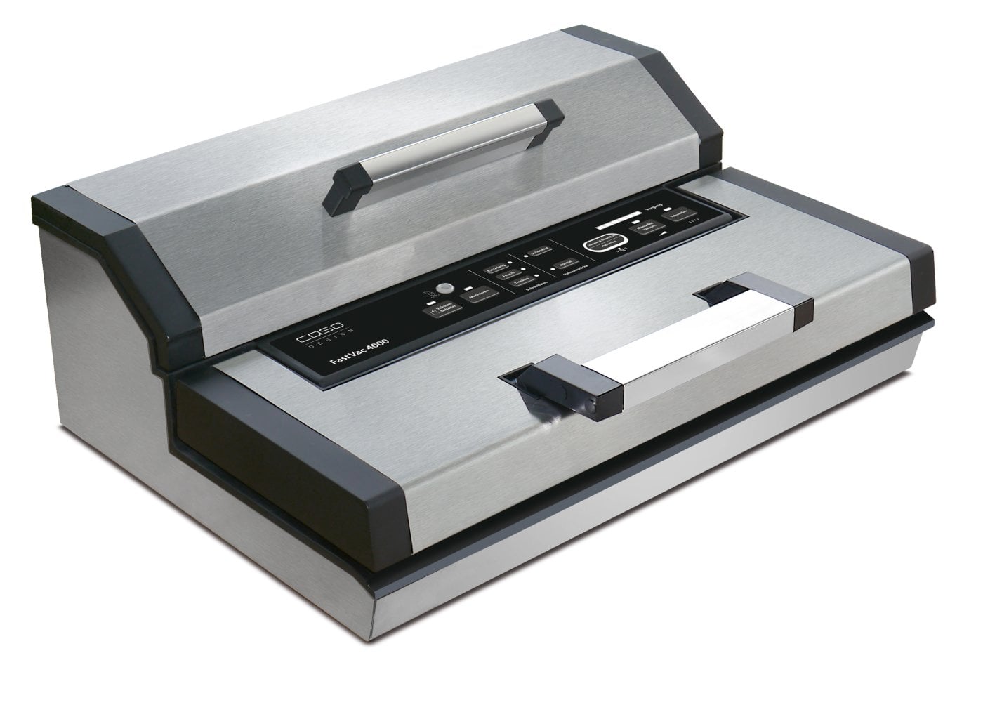 Caso | Professional Vacuum sealer | FastVac 4000 | Power 350 W | Temperature control | Stainless Steel - Image 3