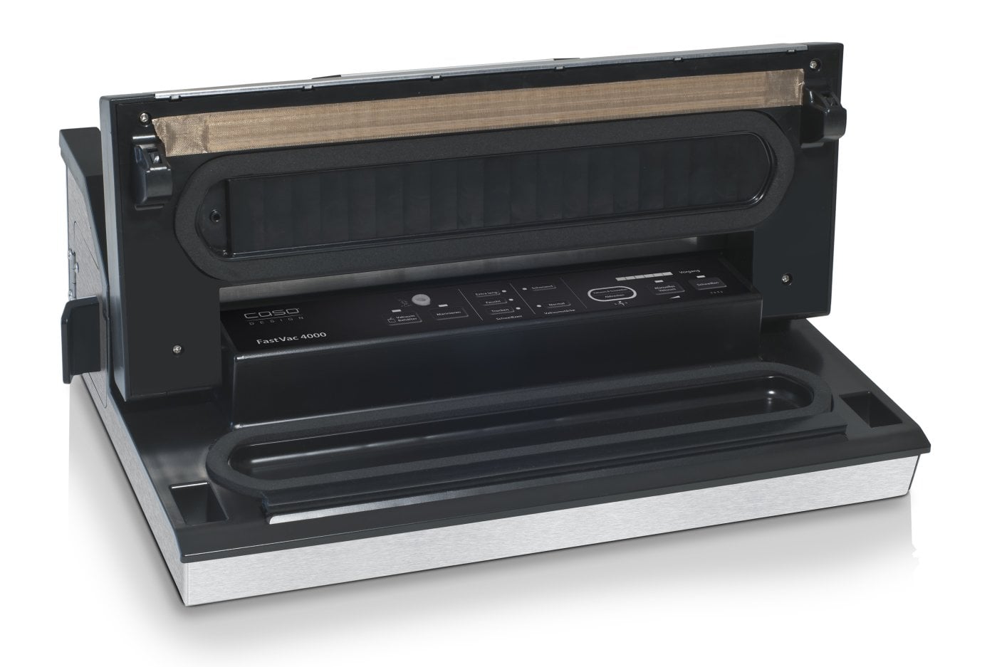 Caso | Professional Vacuum sealer | FastVac 4000 | Power 350 W | Temperature control | Stainless Steel - Image 4