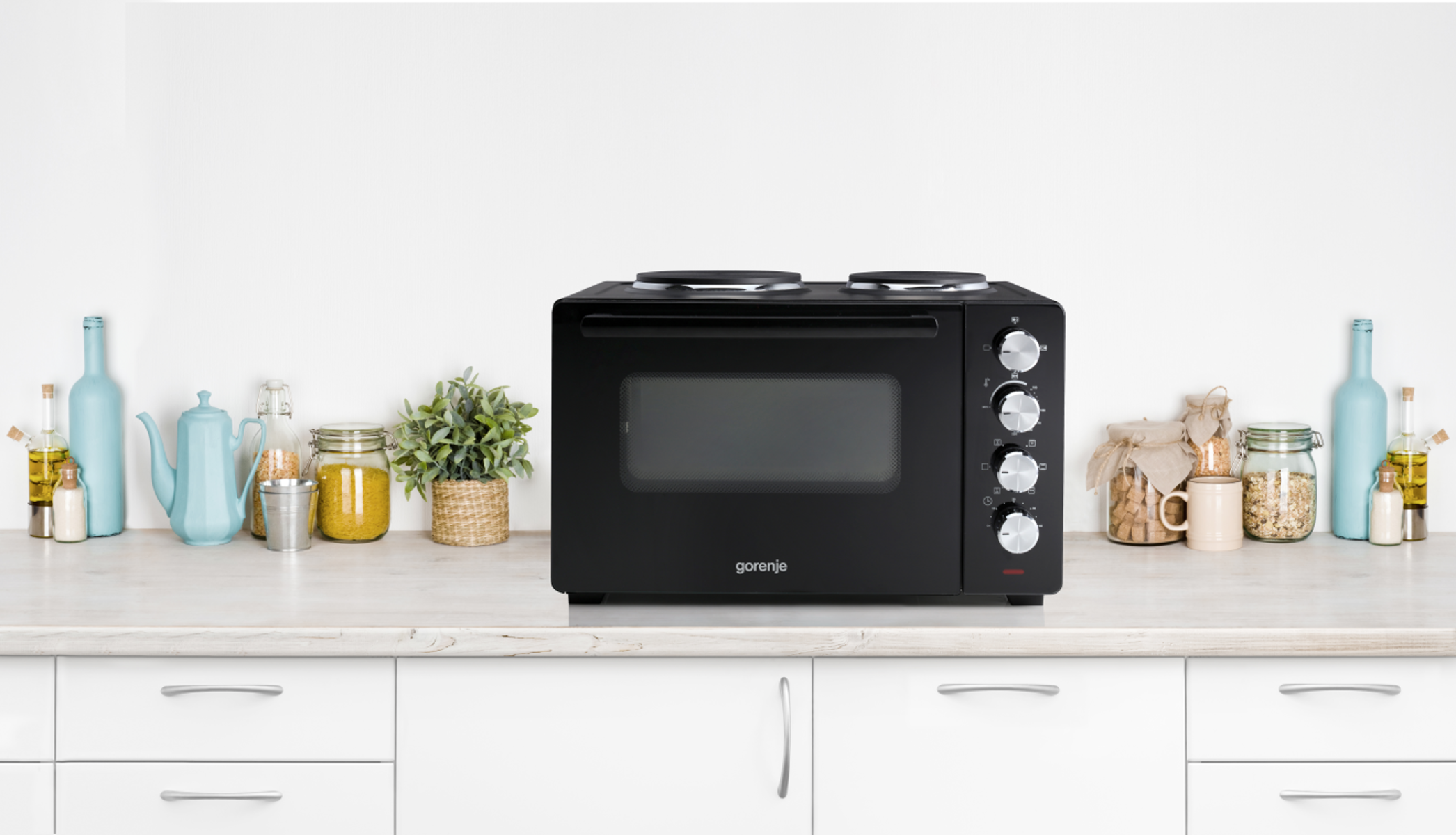 Gorenje | Mini Oven | OM30GBX | 30 L | Number of burners/cooking zones 2 | 1600 W | Black - Image 8