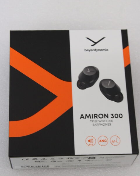 SALE OUT. Beyerdynamic AMIRON 300 TWS black TWS Earphones with charging case, eartips and USB cable | Beyerdynamic True Wireless Earphones | AMIRON 300 | Built-in microphone | Bluetooth | ANC | Black | DEMO