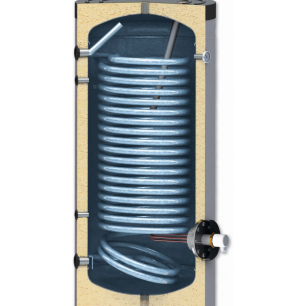 Sunsystem | SWPN200 | Enameled Water Heater 200L with Heat Exchanger 1.9 m