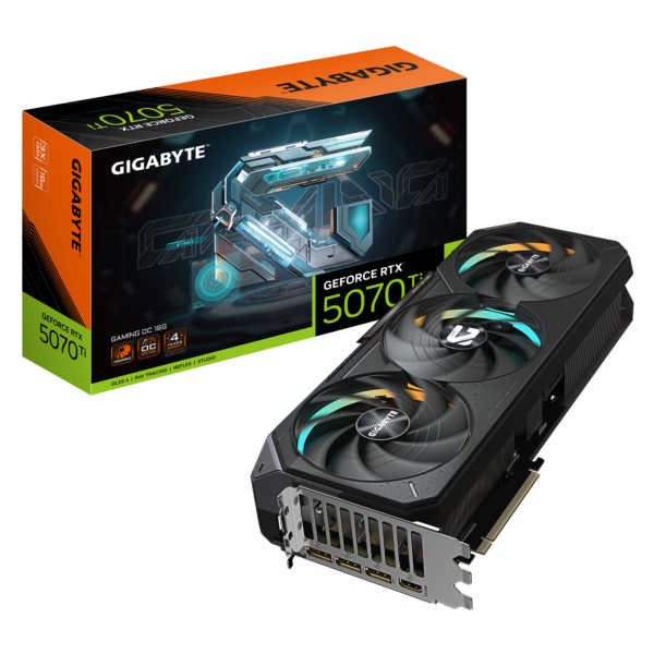 Gigabyte GeForce RTX 5070 Ti GAMING OC 16G | NVIDIA | 16 GB | GeForce RTX 5070 Ti | HDMI ports quantity 1 | PCI-E 5.0