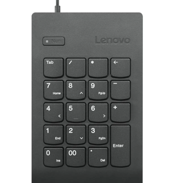 Lenovo | Essential | USB Numeric Keypad Gen II | Numeric Keypad | Wired | Black