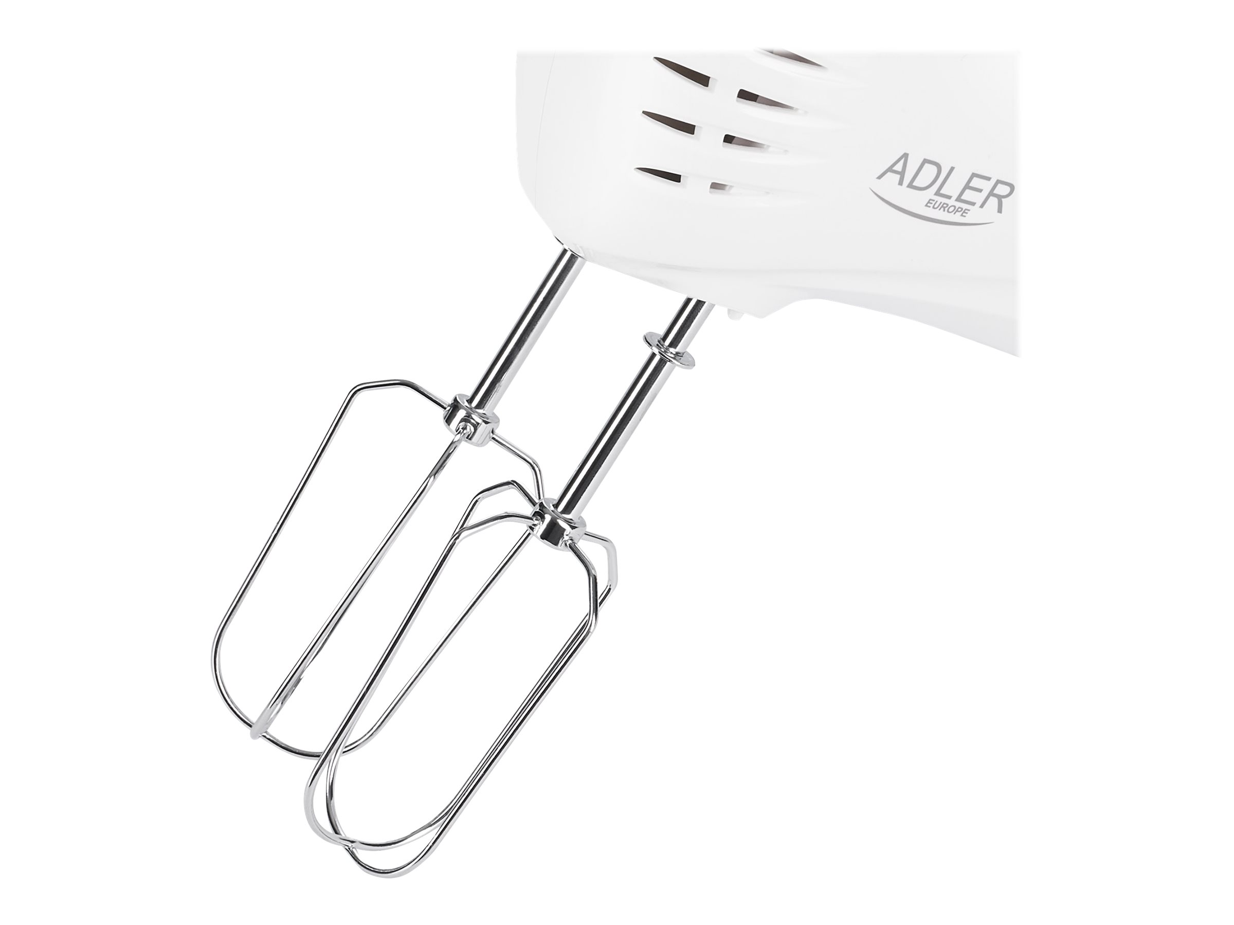 Adler | Mixer | AD 4212 | Hand Mixer | 300 W | Number of speeds 5 | Turbo mode | White - Image 6