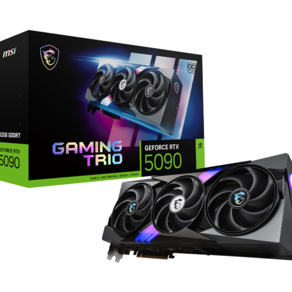 MSI GeForce RTX 5090 32G GAMING TRIO OC | NVIDIA | 32 GB | GeForce RTX 5090 | GDDR7 | HDMI ports quantity 1 | PCI Express Gen 5