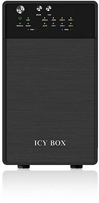 Raidsonic | ICY BOX | External dual RAID system for 3.5" SATA I/II/III HDD with USB 3.0 and eSATA | SATA | USB 3.0 | 3.5" - Image 4