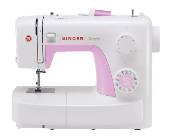 Singer | SIMPLE 3223 | Number of stitches 23 | Number of buttonholes 1 | White/Pink