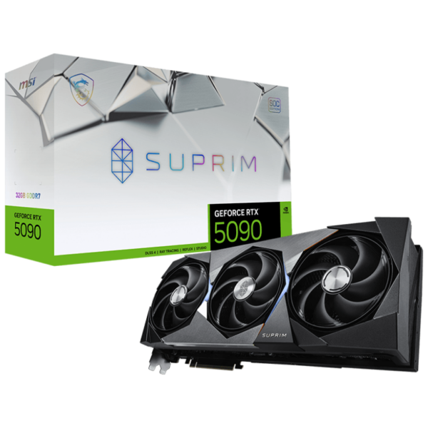 MSI GeForce RTX 5090 32G SUPRIM SOC | NVIDIA | 32 GB | GeForce RTX 5090 | GDDR7 | HDMI ports quantity 1 | PCI Express Gen 5 x16