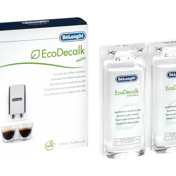 Delonghi | EcoDecalk 2x100ml | EcoDecalk mini | Capacity 0.1 L | White