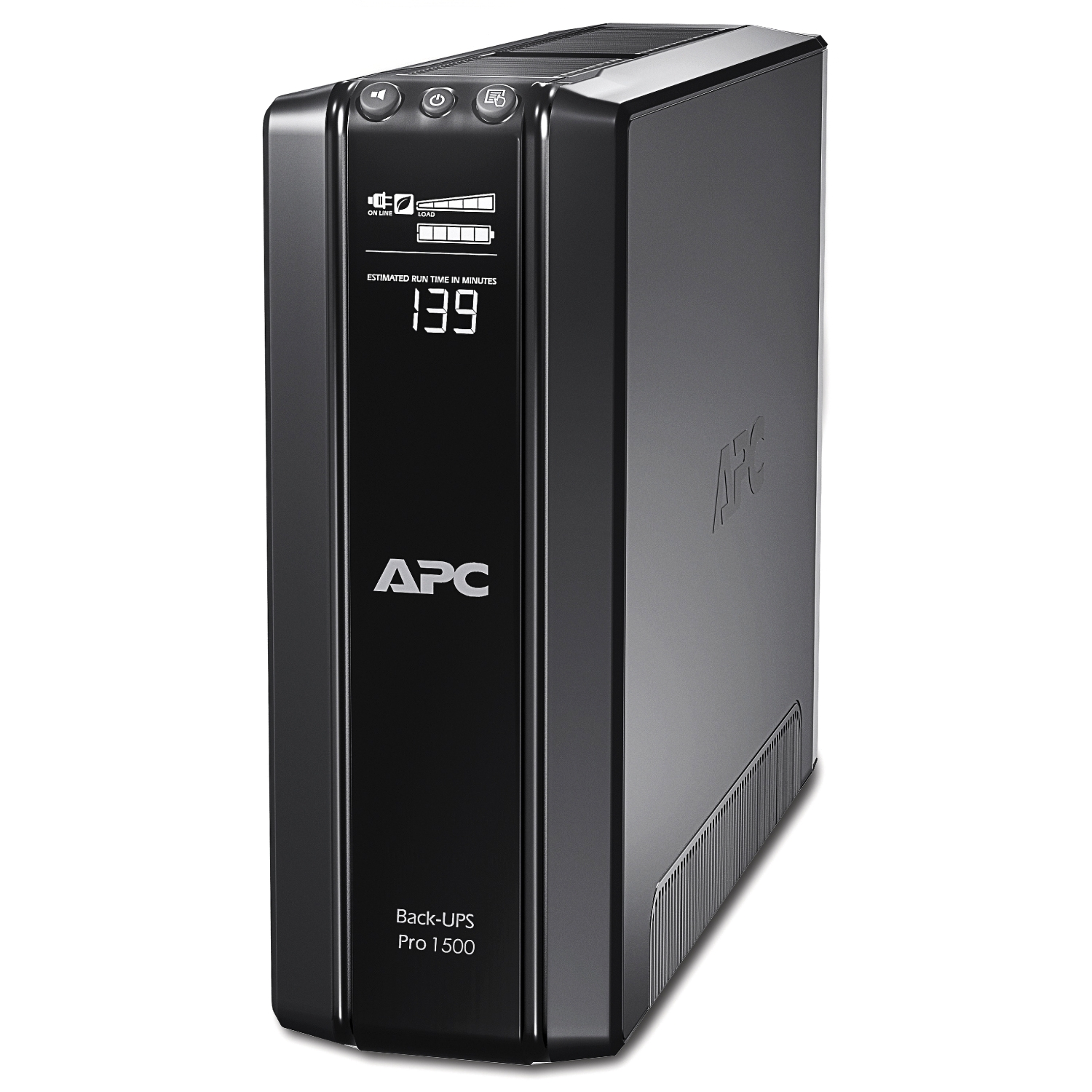 Schneider Electric APC Back-UPS Pro, Tower, 10x IEC C13 outlets, AVR, LCD, user-replaceable battery | BR1500GI | 1500 VA | 865 W | 230 V
