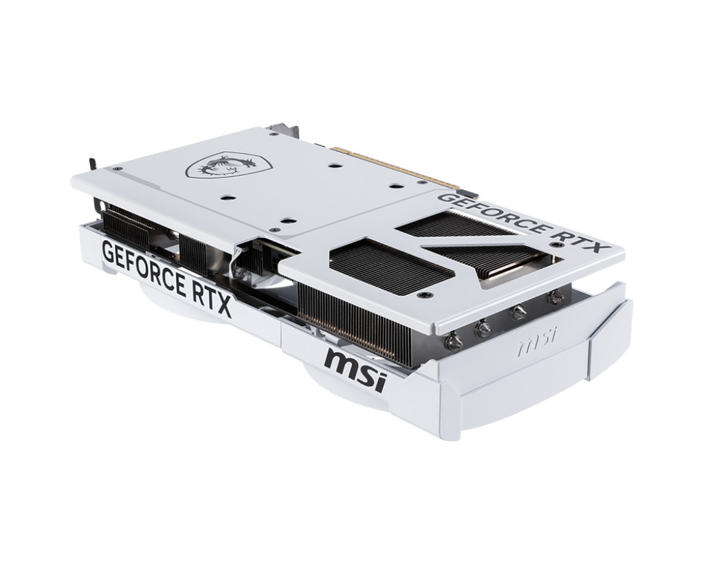 MSI GeForce RTX 5070 12G VENTUS 2X OC WHITE | NVIDIA | 12 GB | GeForce RTX 5070 | GDDR7 | HDMI ports quantity 1 | PCI Express Gen 5 - Image 4