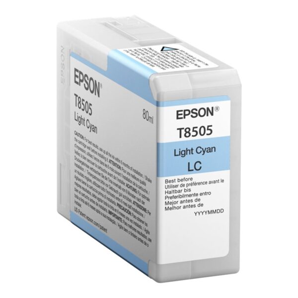 Epson T8505 | Ink Cartridge | Light Cyan