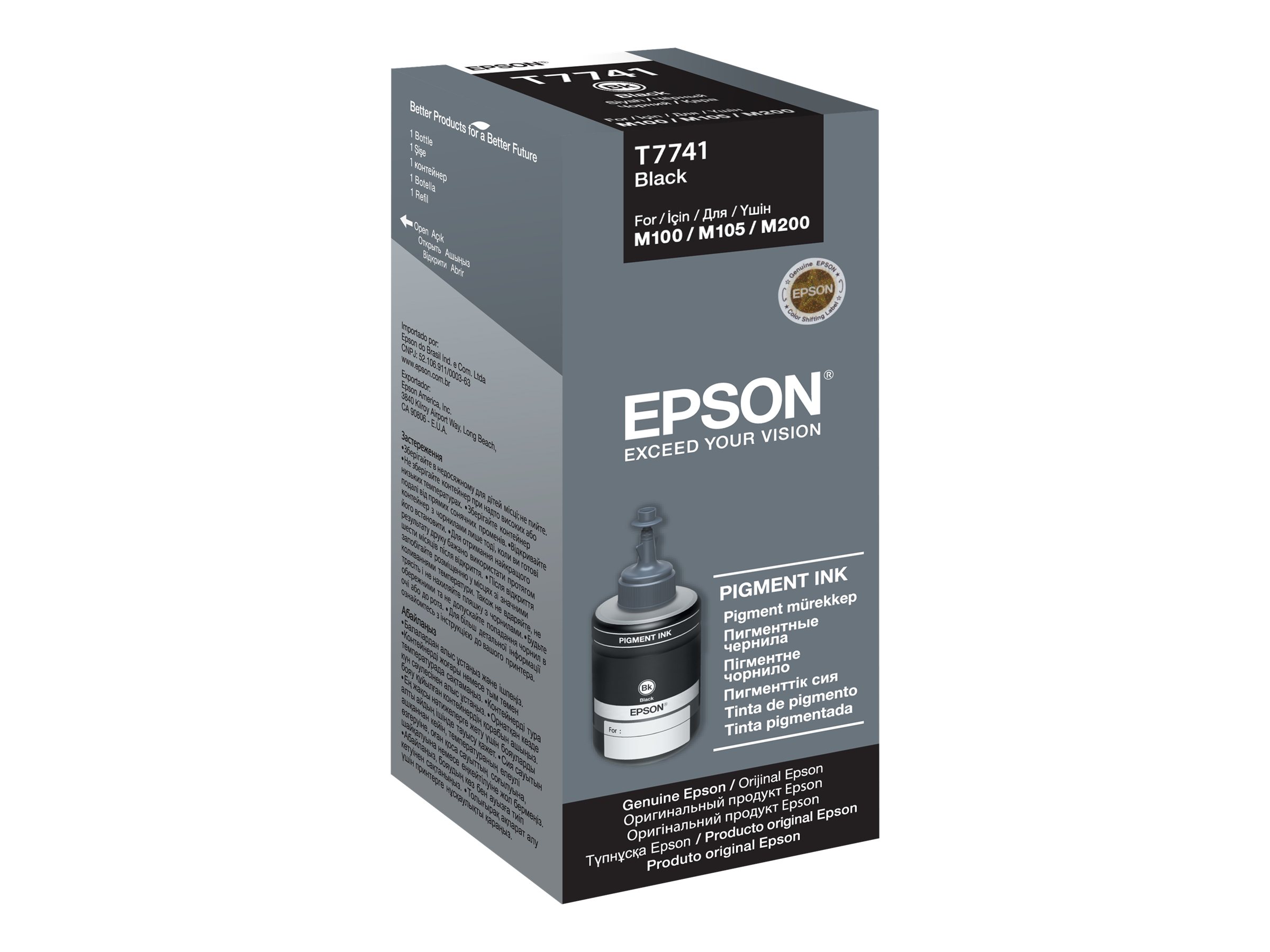 Epson T7741 Ink bottle 140ml | Ink Cartridge | Black - Image 2