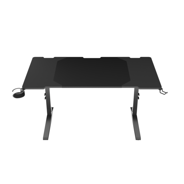 Genesis | Modular Gaming Desk | Holm 140 RGB | Anthracite Black