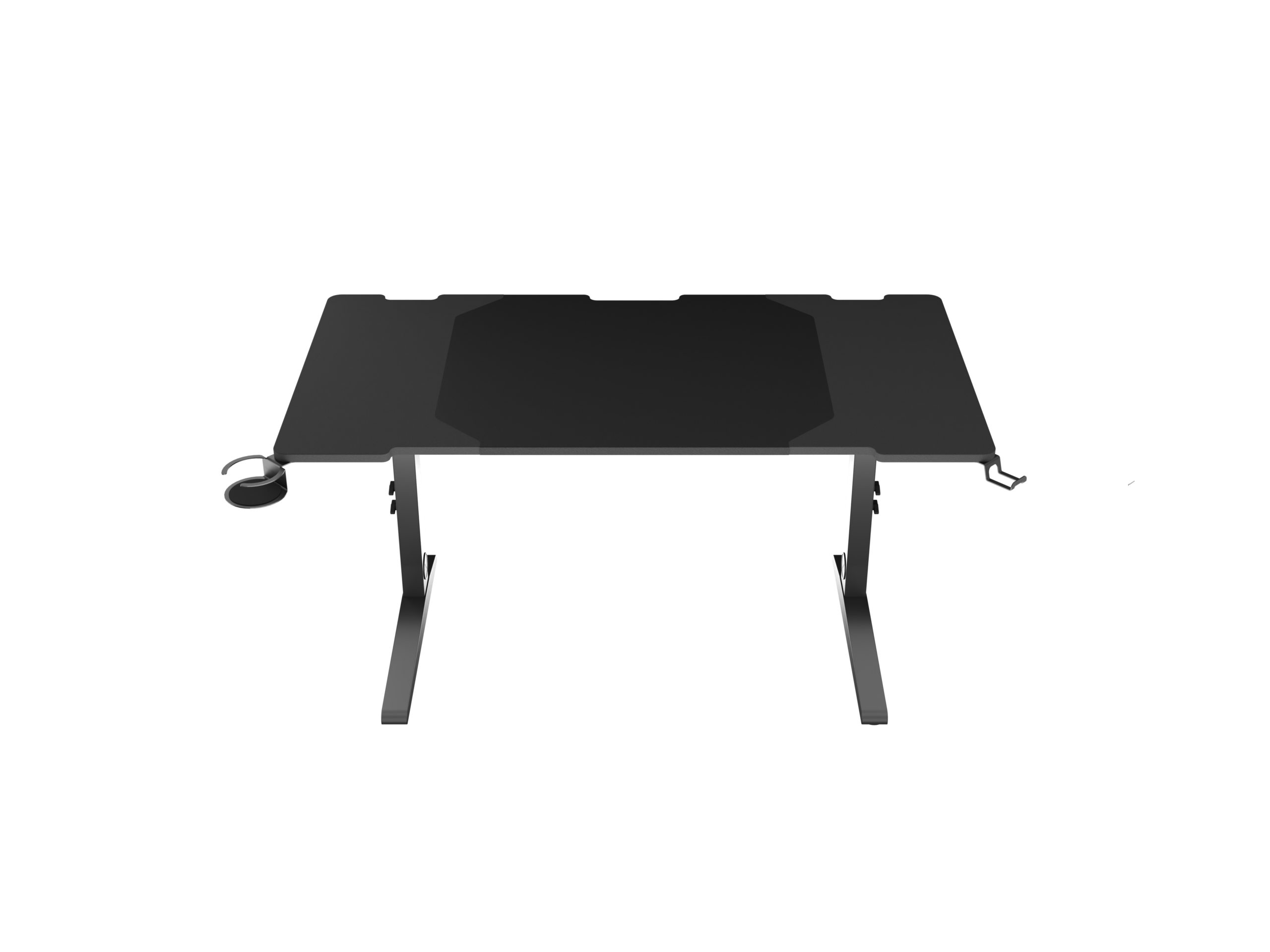 Genesis | Modular Gaming Desk | Holm 140 RGB | Anthracite Black