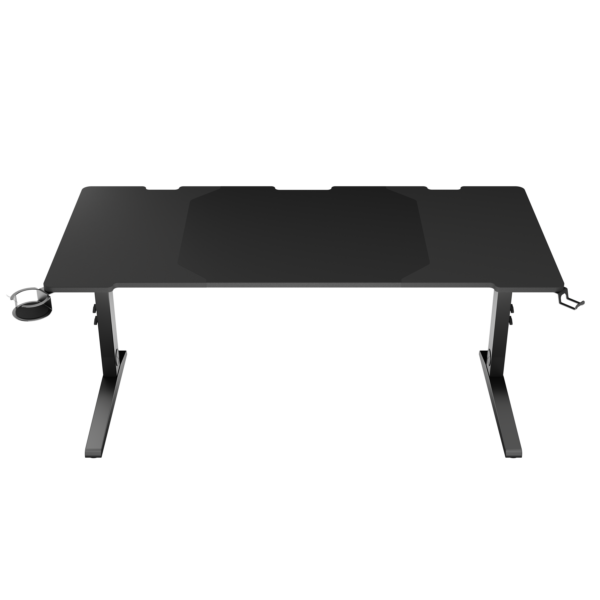 Genesis | Modular Gaming Desk | Holm 160 RGB | Anthracite Black