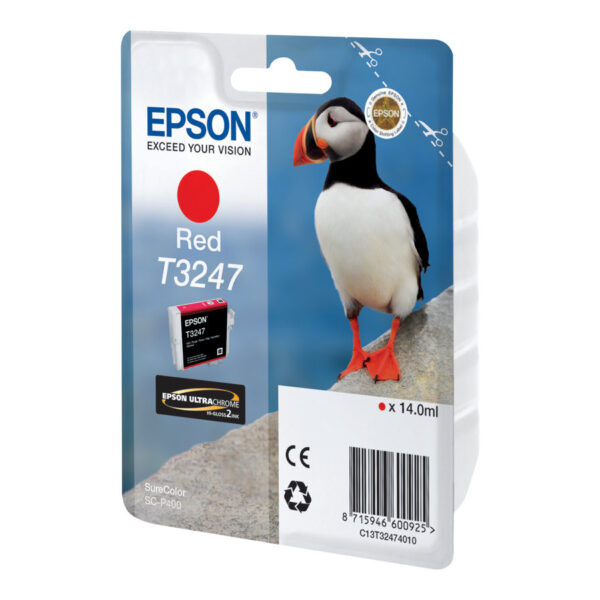 Epson T3247 | Ink Cartridge | Red
