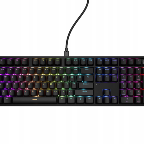 Genesis | THOR 404 | Wired | US | Black | USB Type-A | Outemu Peach Silent