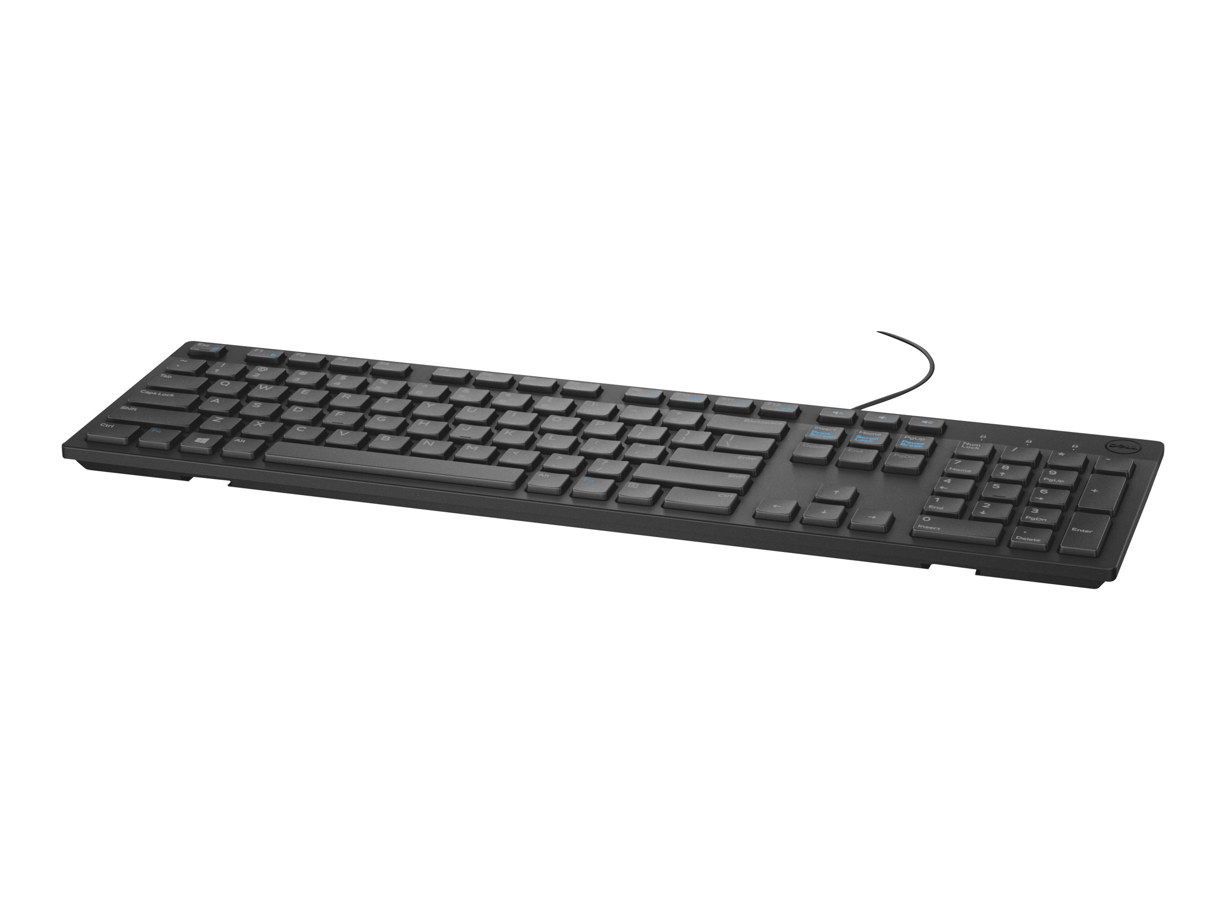 Dell | KB216 | Multimedia | Wired | US | Black | Numeric keypad - Image 2