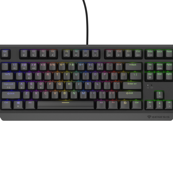 Genesis THOR 230 TKL | Mechanical Gaming Keyboard | Wired | US | Black | USB Type-A | Linear