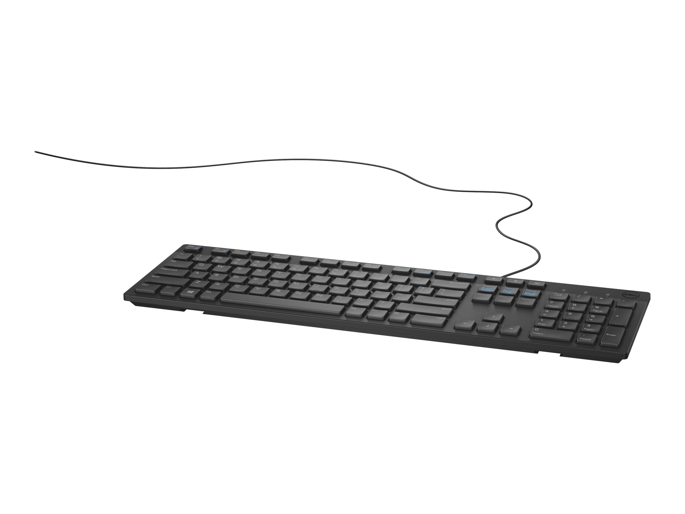 Dell | KB216 | Standard | Wired | Russian | Black | 503 g | Numeric keypad - Image 2