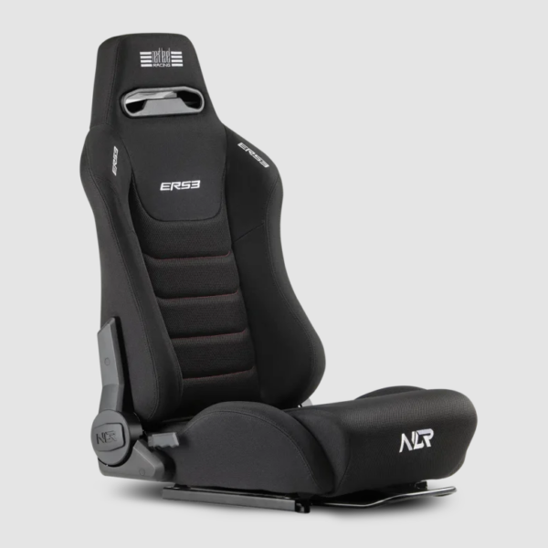 Next Level Racing | SIMAERO Mesh Fabric | Reclining Seat | ERS3 Elite Fabric & Mesh Edition | Black