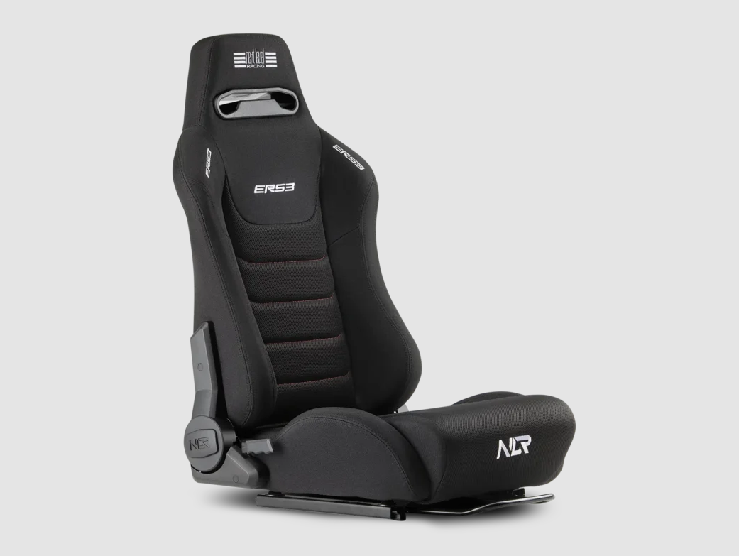 Next Level Racing | SIMAERO Mesh Fabric | Reclining Seat | ERS3 Elite Fabric & Mesh Edition | Black