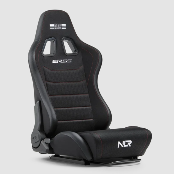 Next Level Racing | SIMAERO Mesh Fabric | Reclining Seat | ERS5 Elite Fabric & SimAero Mesh Edition | Black