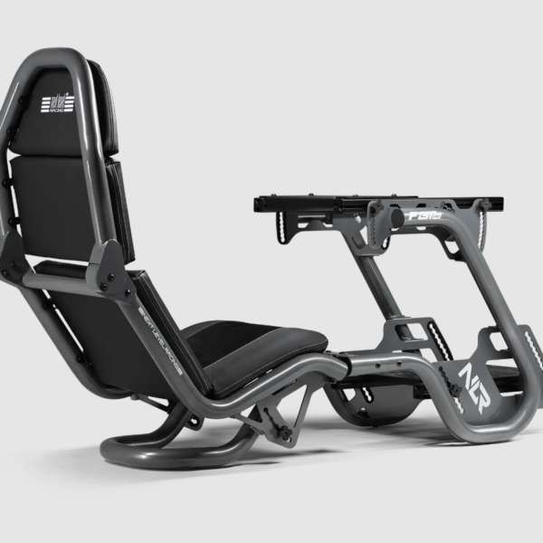 Next Level Racing | Steel | Racing Simulator Cockpit | F-GT Pro Formula and GT Grey Edition | Grey