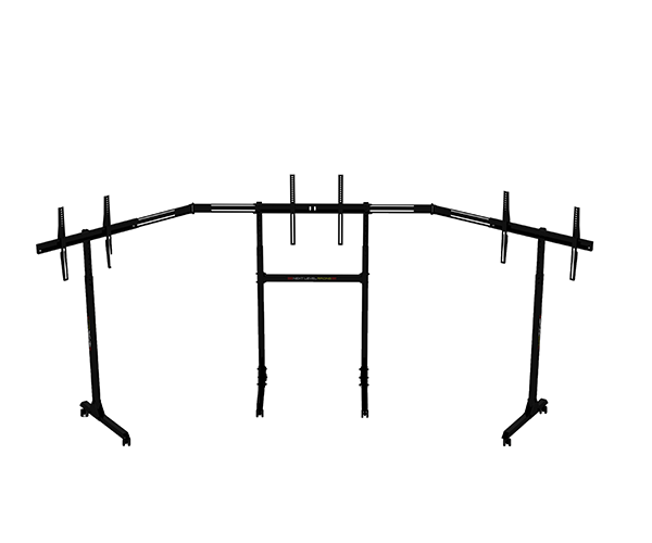 Next Level Racing | Floor stand | Free Standing Triple Monitor stand | 3 x 32- 65 " | Maximum weight (capacity) 70 kg | Black
