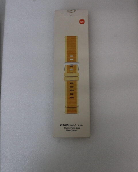 Xiaomi Watch S1 Active Braided Nylon Strap Maize | Yellow