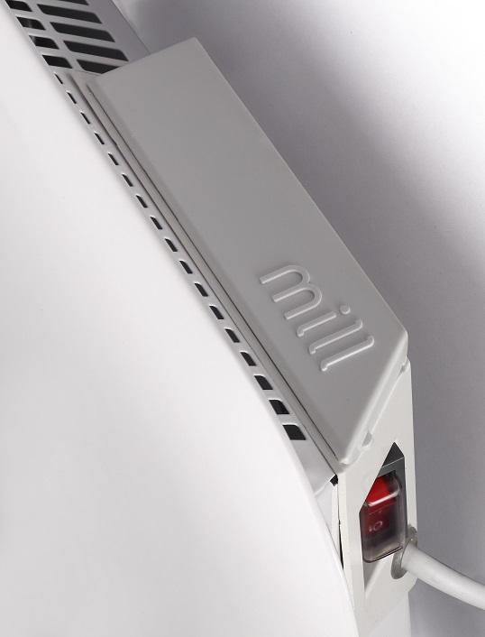 Mill | Heater | IB1200DN Steel | Panel Heater | 1200 W | Number of power levels 1 | Suitable for rooms up to 14-18 m² | White | N/A - Image 4