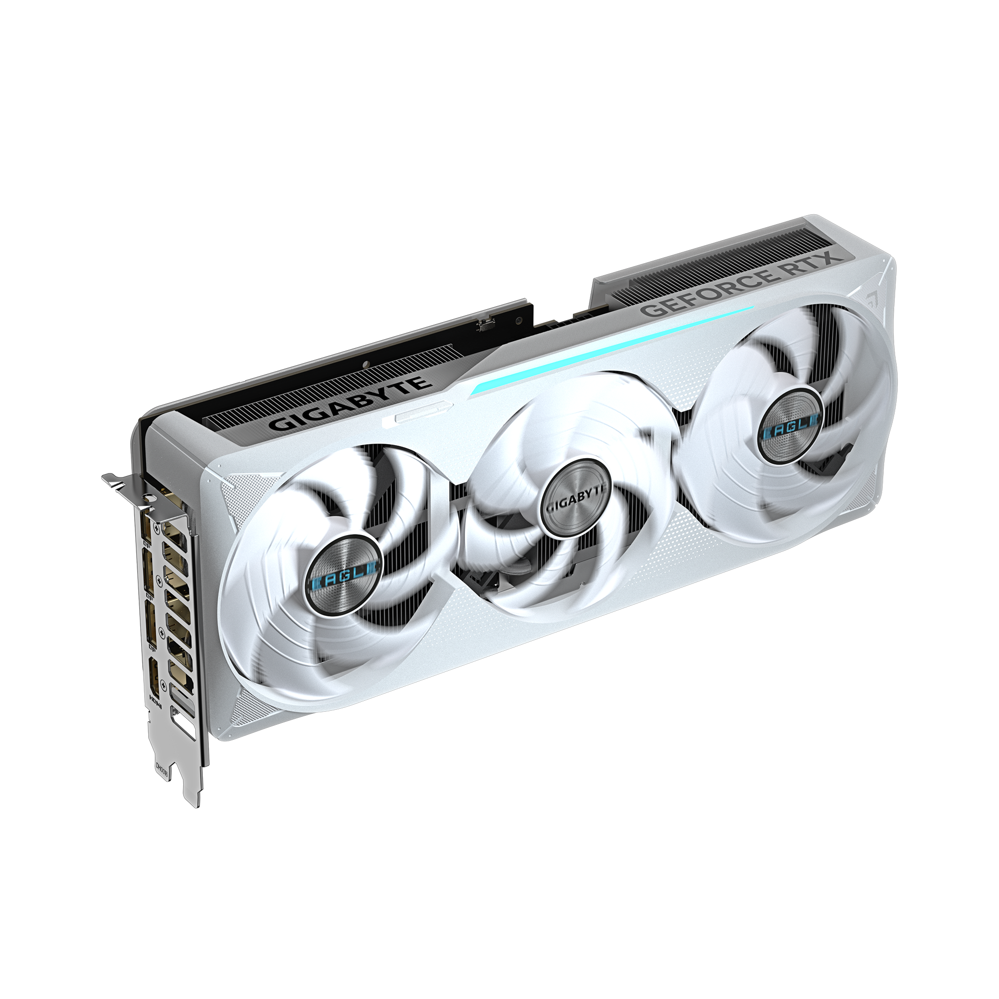 Gigabyte GeForce RTX 5070 Ti EAGLE OC ICE SFF 16G | NVIDIA | 16 GB | GeForce RTX 5070 Ti | GDDR7 | HDMI ports quantity 1 | PCI-E 5.0 - Image 3