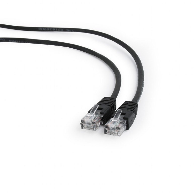 Cablexpert | PP12-2M cable | Black RJ-45 | RJ-45