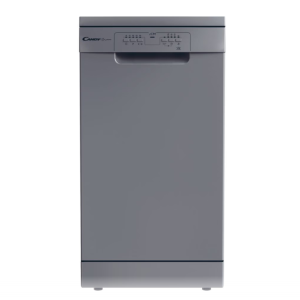 Candy Dishwasher | CDPH 2L1049S | Free standing | Width 45 cm | Number of place settings 10 | Number of programs 5 | Energy efficiency class E | Silver