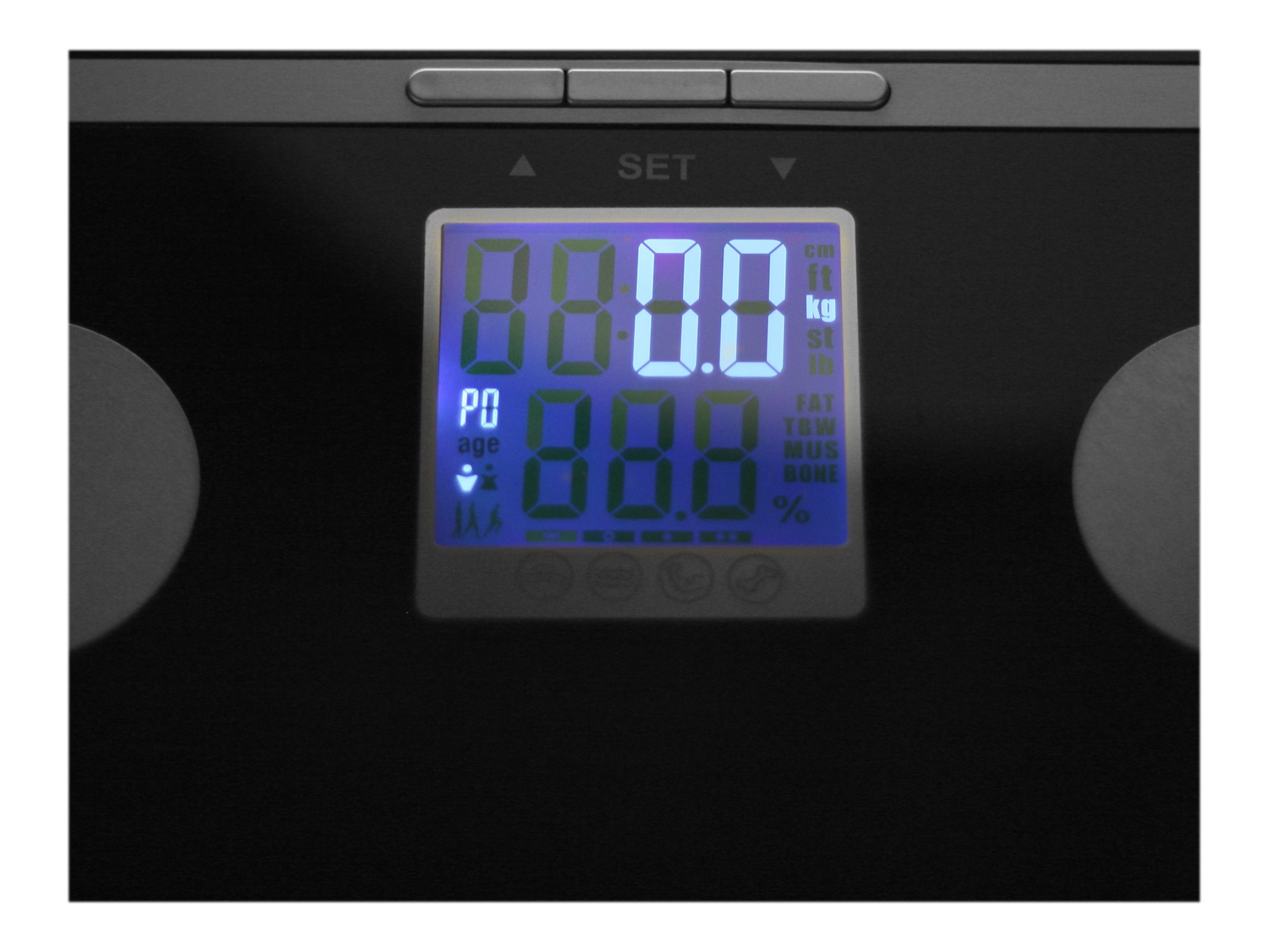 Tristar | Electronic | Maximum weight (capacity) 150 kg | Accuracy 100 g | Body Mass Index (BMI) measuring | Black - Image 4