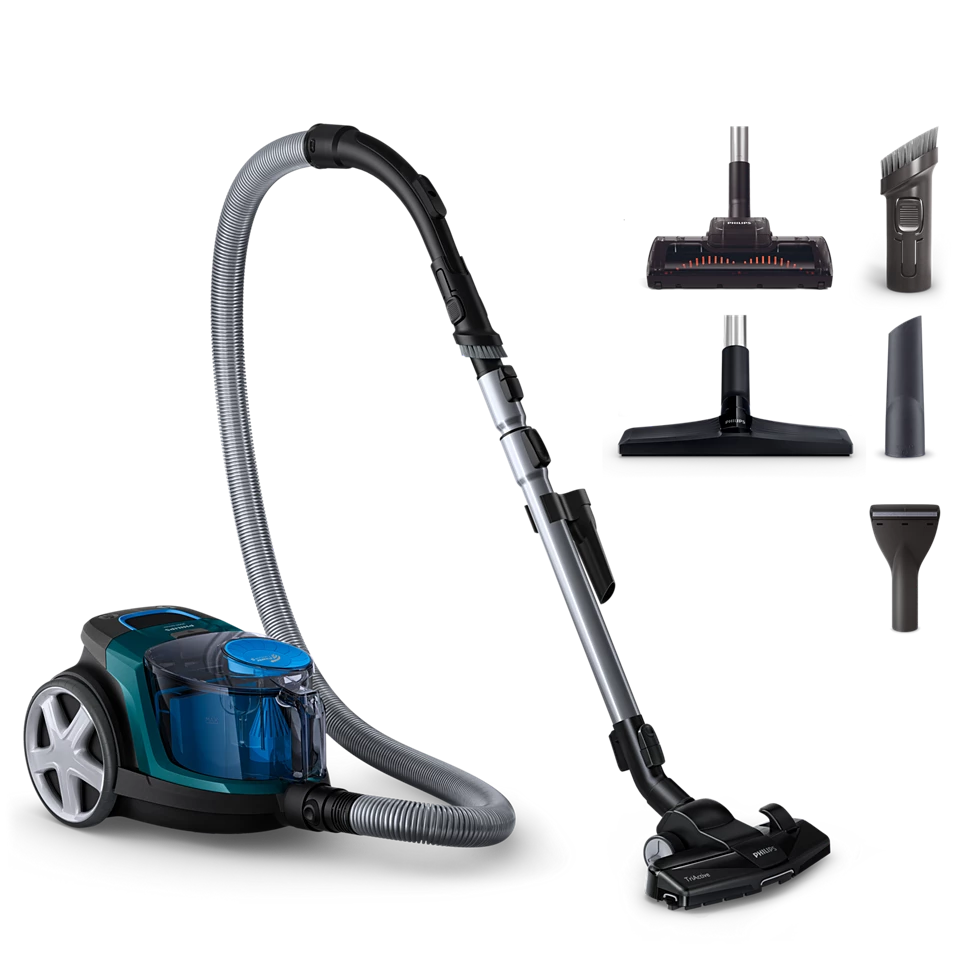 Philips | Vacuum cleaner | FC9334/09 PowerPro Compact | Bagless | Power 900 W | Dust capacity 1.5 L | Opal Green