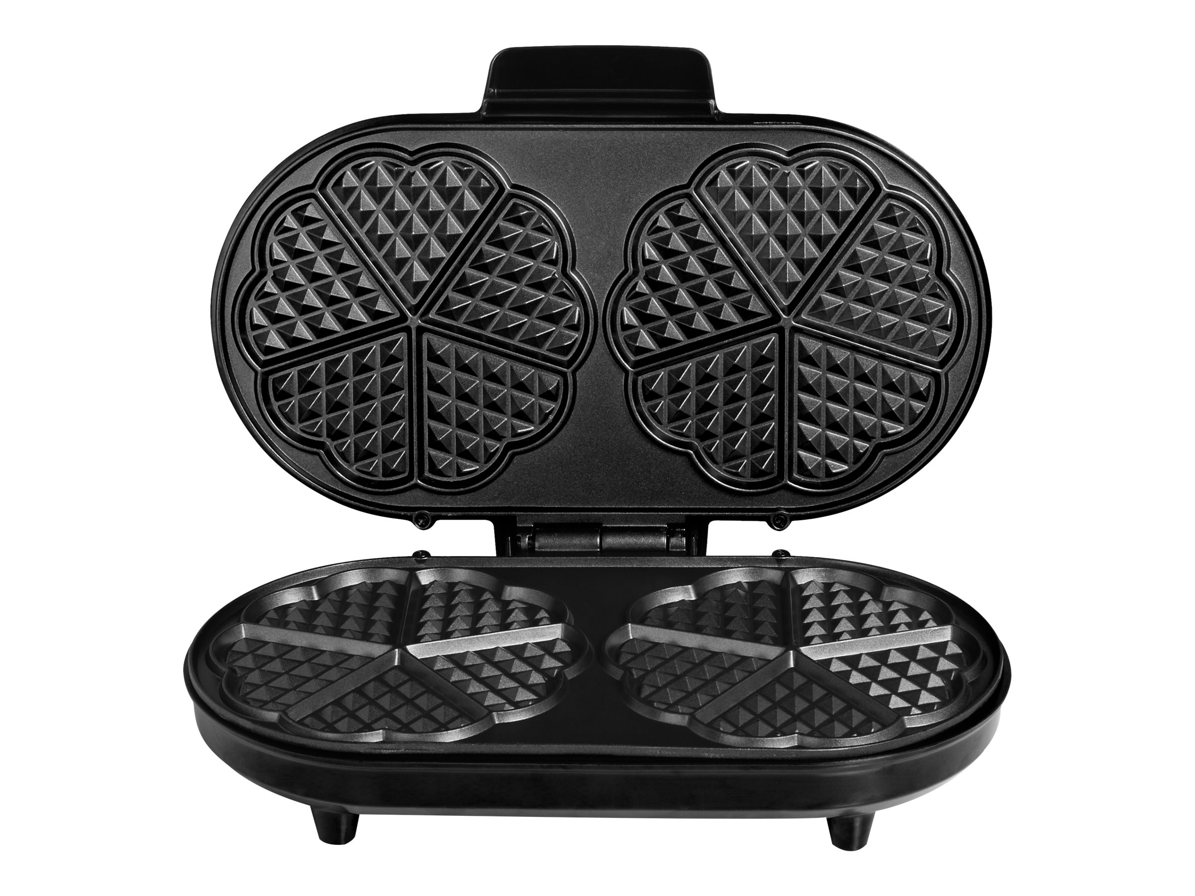 Tristar | Waffle maker | WF-2120 | 1200 W | Number of pastry 10 | Heart shaped | Black - Image 2