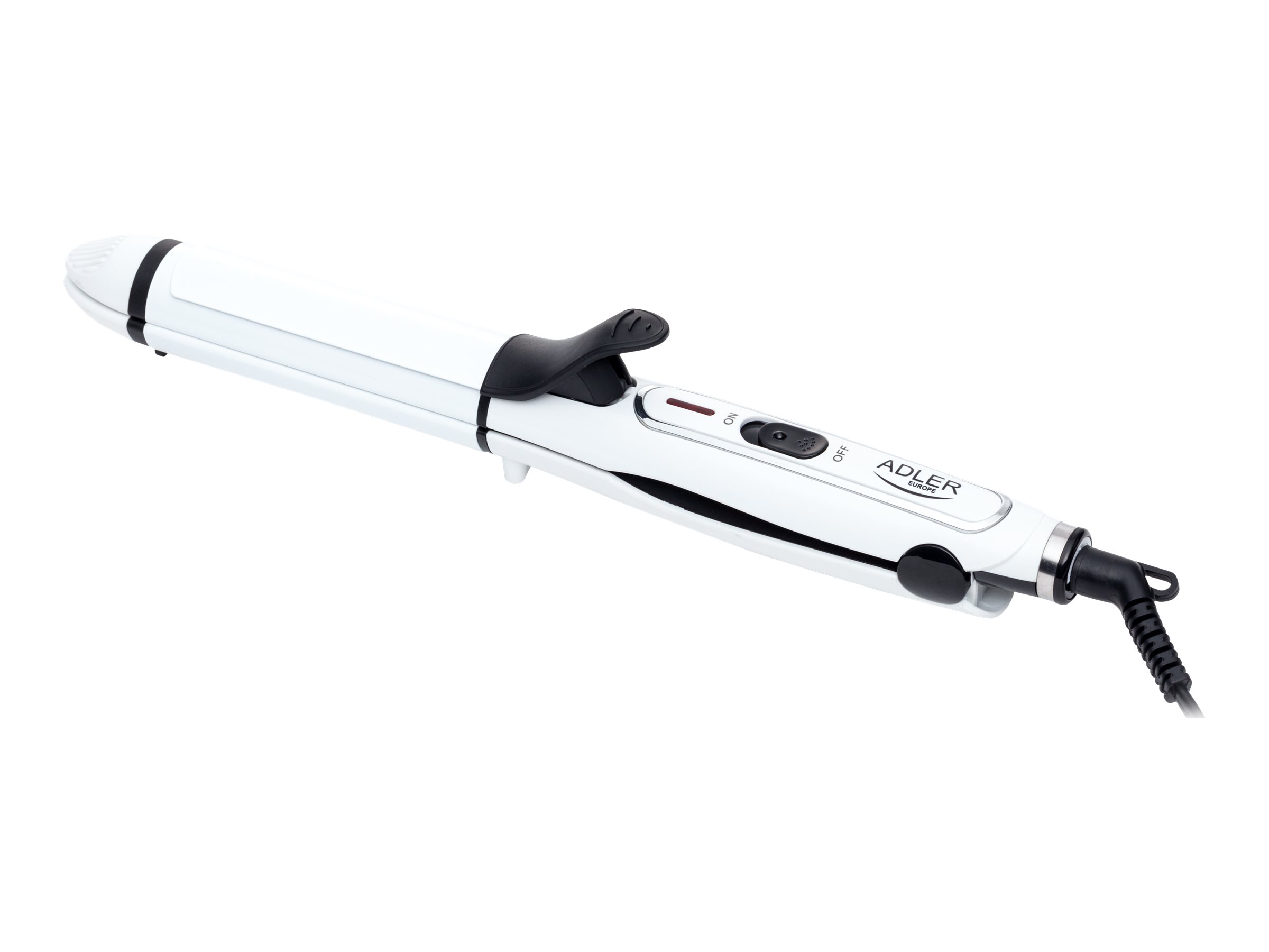 Adler | Hair straightener 2 in 1 | AD 2104 | Warranty 24 month(s) | Ceramic heating system | 50 W | White - Image 2