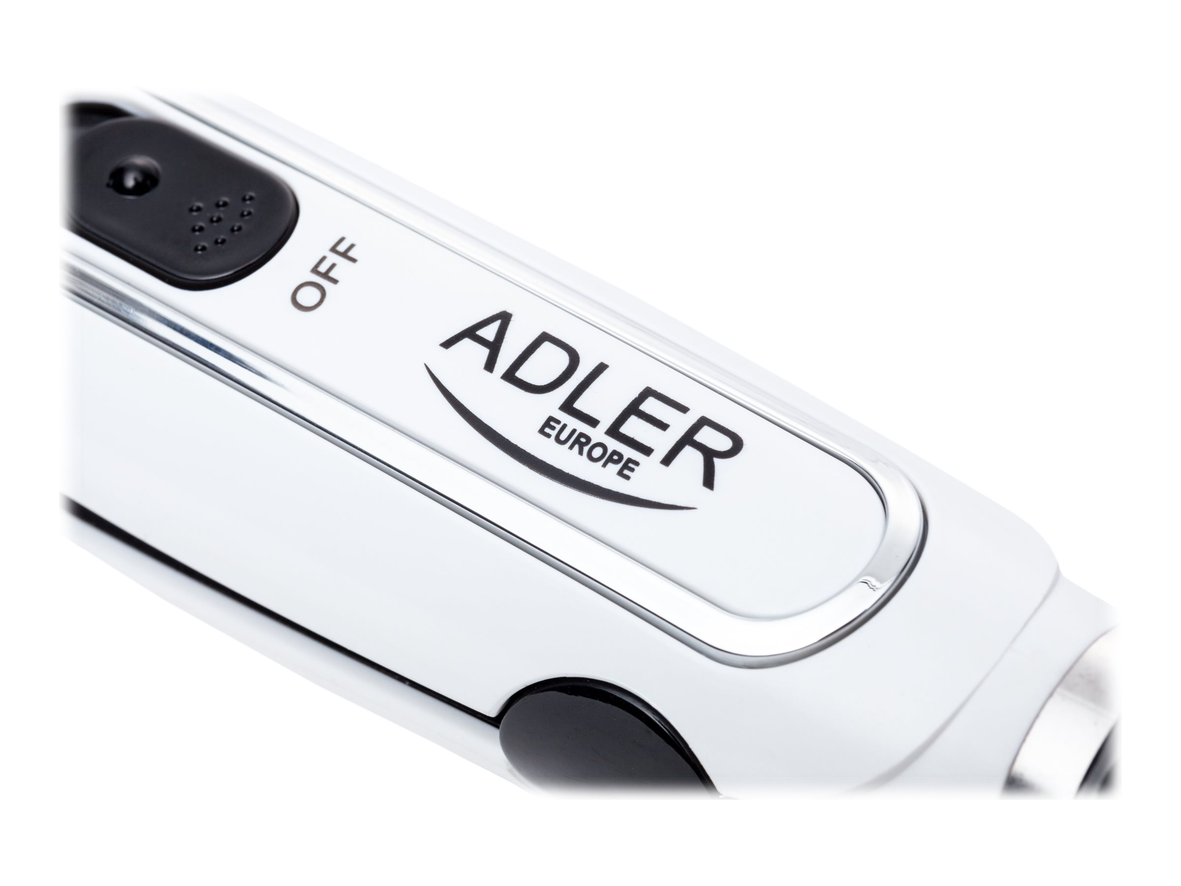 Adler | Hair straightener 2 in 1 | AD 2104 | Warranty 24 month(s) | Ceramic heating system | 50 W | White - Image 6