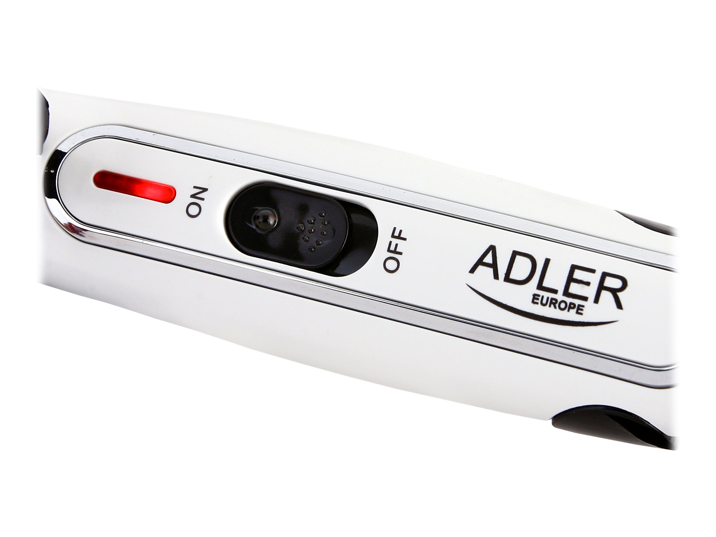 Adler | Hair straightener 2 in 1 | AD 2104 | Warranty 24 month(s) | Ceramic heating system | 50 W | White - Image 7