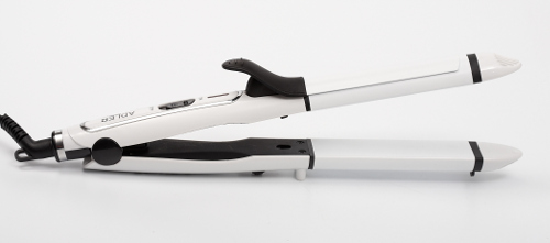 Adler | Hair straightener 2 in 1 | AD 2104 | Warranty 24 month(s) | Ceramic heating system | 50 W | White - Image 16