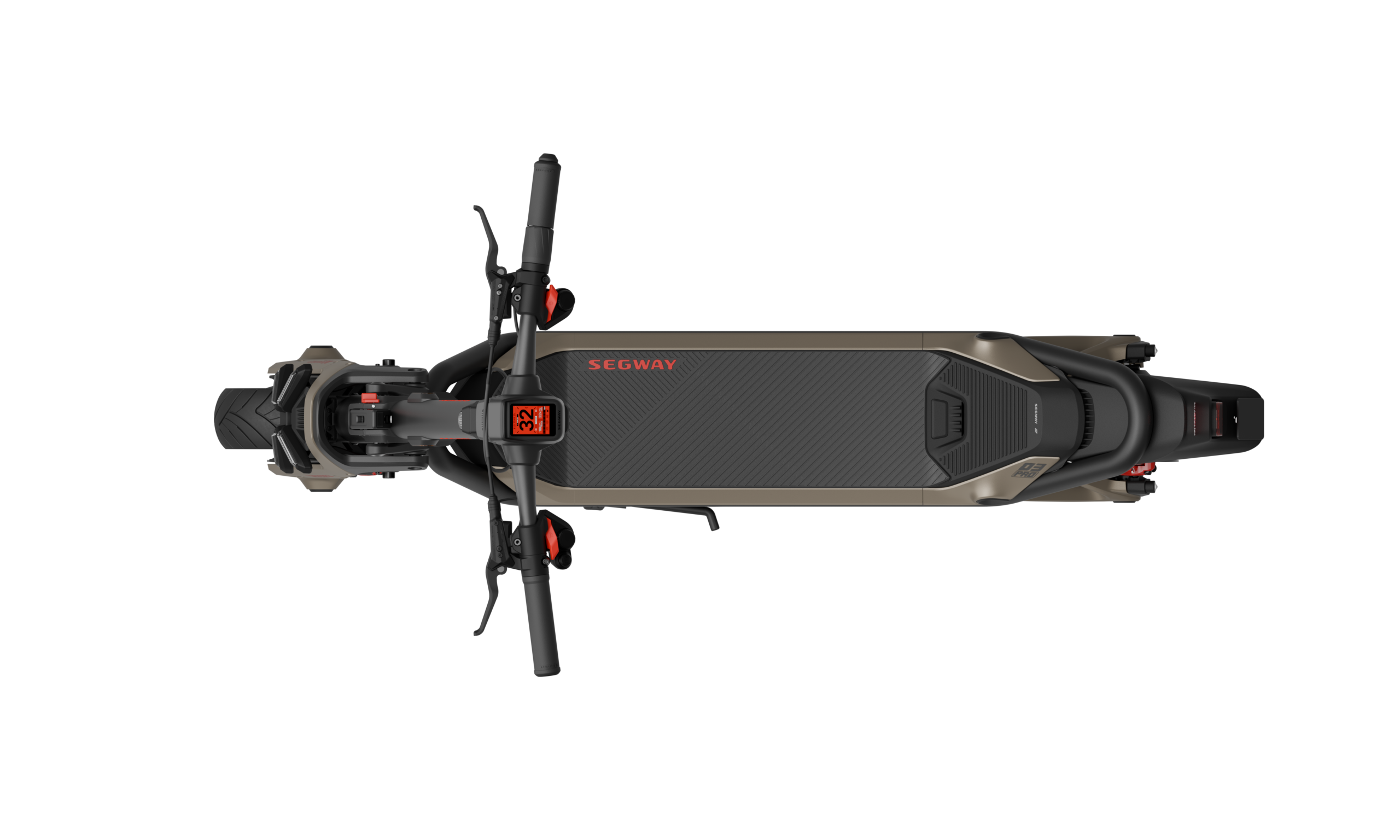 Segway | Superscooter GT3 Pro | Electric Scooter | Max 2 x 3500W W | Up to 80 km/h | 11 " | Black and Gold - Image 7