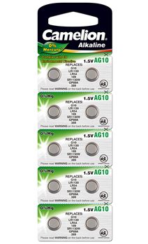 Camelion | AG10/LR54/LR1130/389 | Alkaline Buttoncell | 10 pc(s) - Image 2