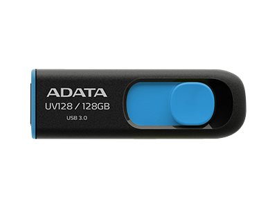 ADATA | UV128 | 128 GB | USB 3.0 | Black/Blue