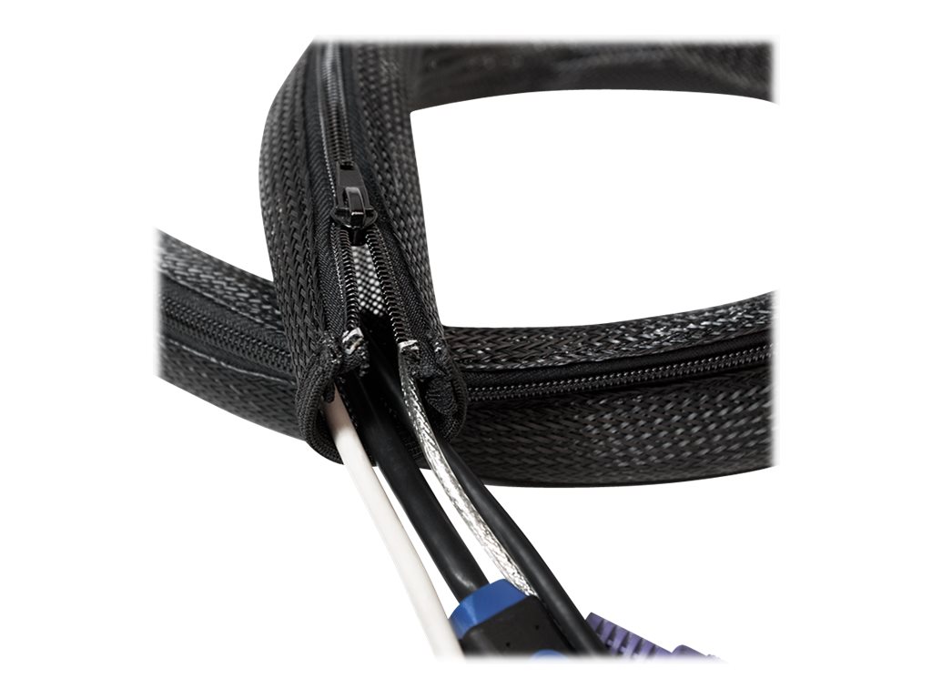 Logilink | Flexible Cable protection with Zipper, 30x20x2000 mm - Image 3