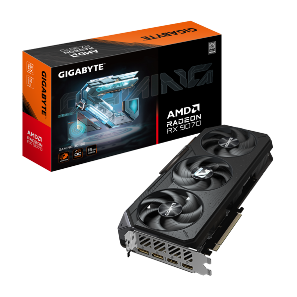 Gigabyte Radeon RX 9070 GAMING OC 16G | AMD | 16 GB | Radeon RX 9070 | HDMI ports quantity 2 | PCI-E 5.0